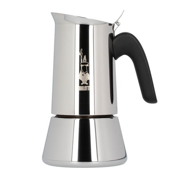 Bialetti Venus 6 kopper - induktion espressokande / mokapot - Rustfrit stål