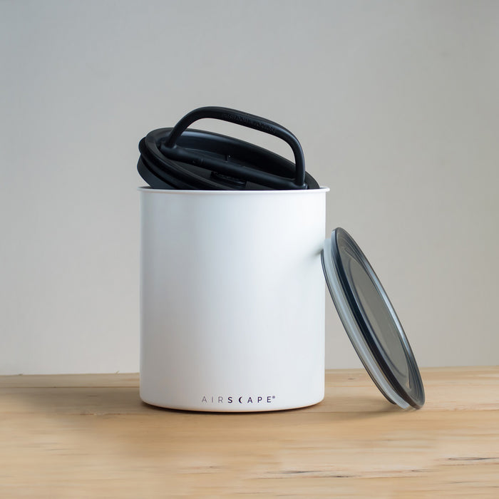 Airscape kaffedåse 1000 gram matte white