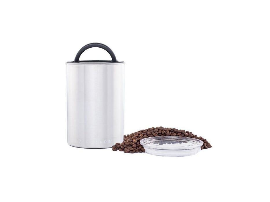Airscape kaffedåse 500 gram brushed steel