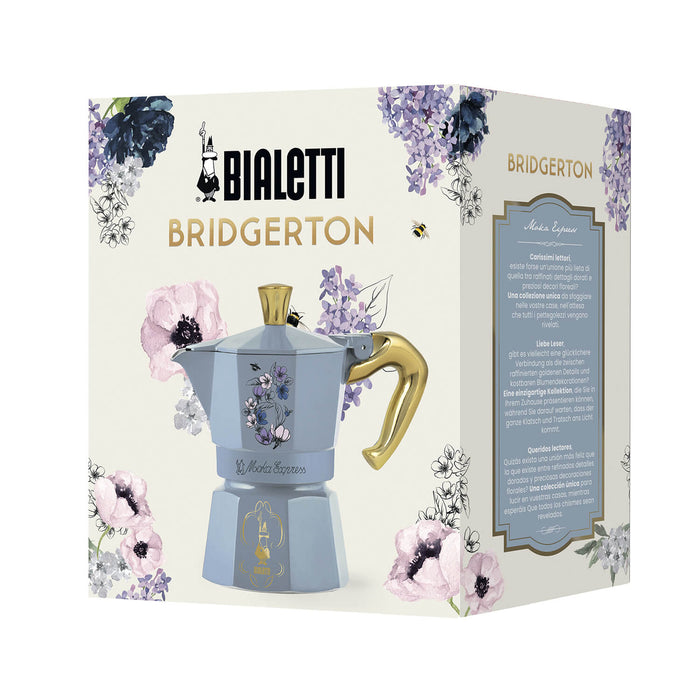 Bialetti Moka Express Bridgerton 3 kopper espressokande / mokapot