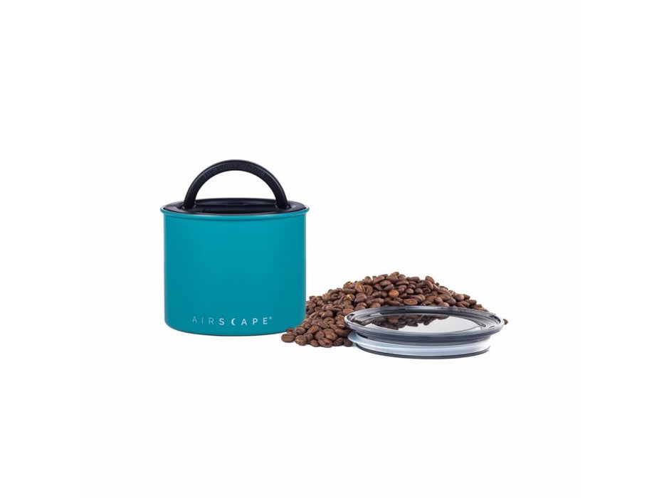 Airscape kaffedåse 250 gram matte turquoise
