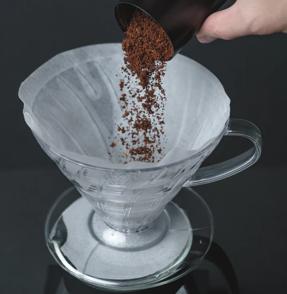 Dripper Hario V60-02 - plastik transparent