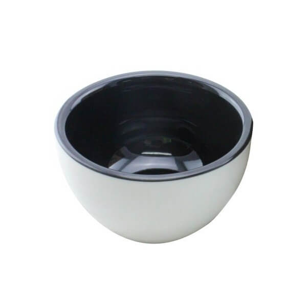 Rhinowares cupping bowl - sort/hvid