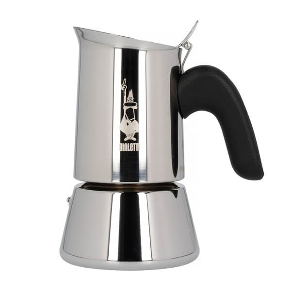 Bialetti Venus 4 kopper - induktion espressokande / mokapot - Rustfrit stål