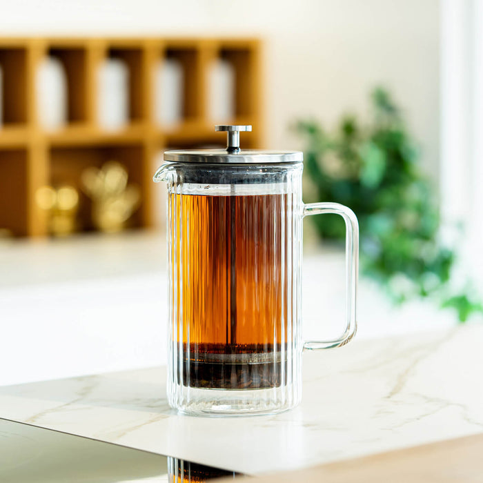 Vialli Design - Tulip Stempelkande 1000 ml - mat sølv