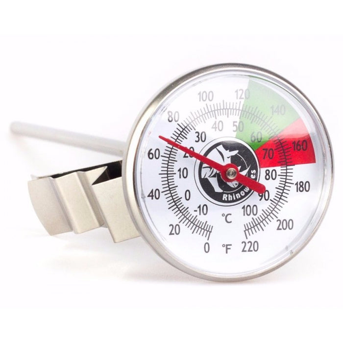 Rhinowares Long Mælketermometer M. clips 18 cm