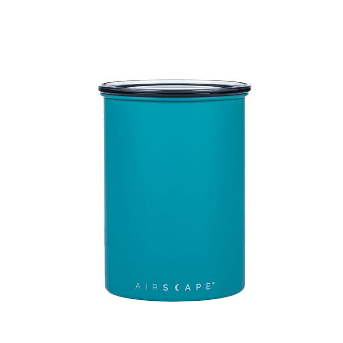 Airscape kaffedåse 500 gram matte turquoise