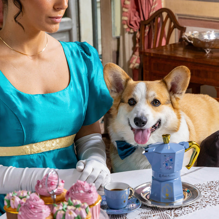 Bialetti Moka Express Bridgerton 3 kopper espressokande / mokapot