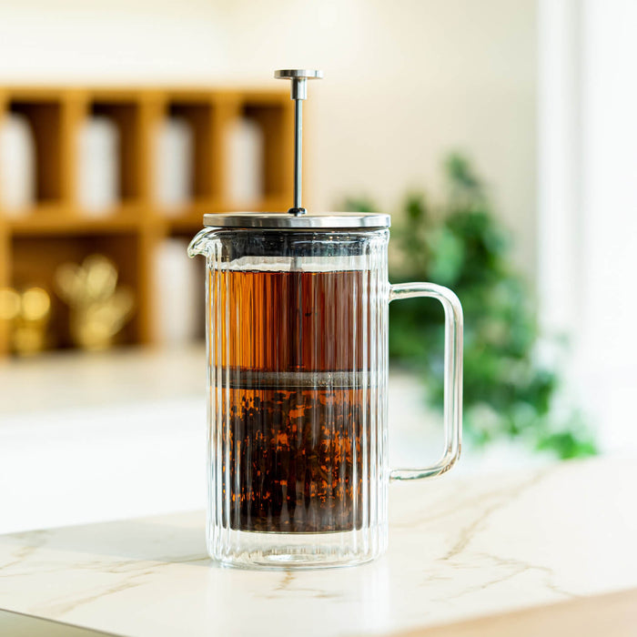 Vialli Design - Tulip Stempelkande 1000 ml - mat sølv