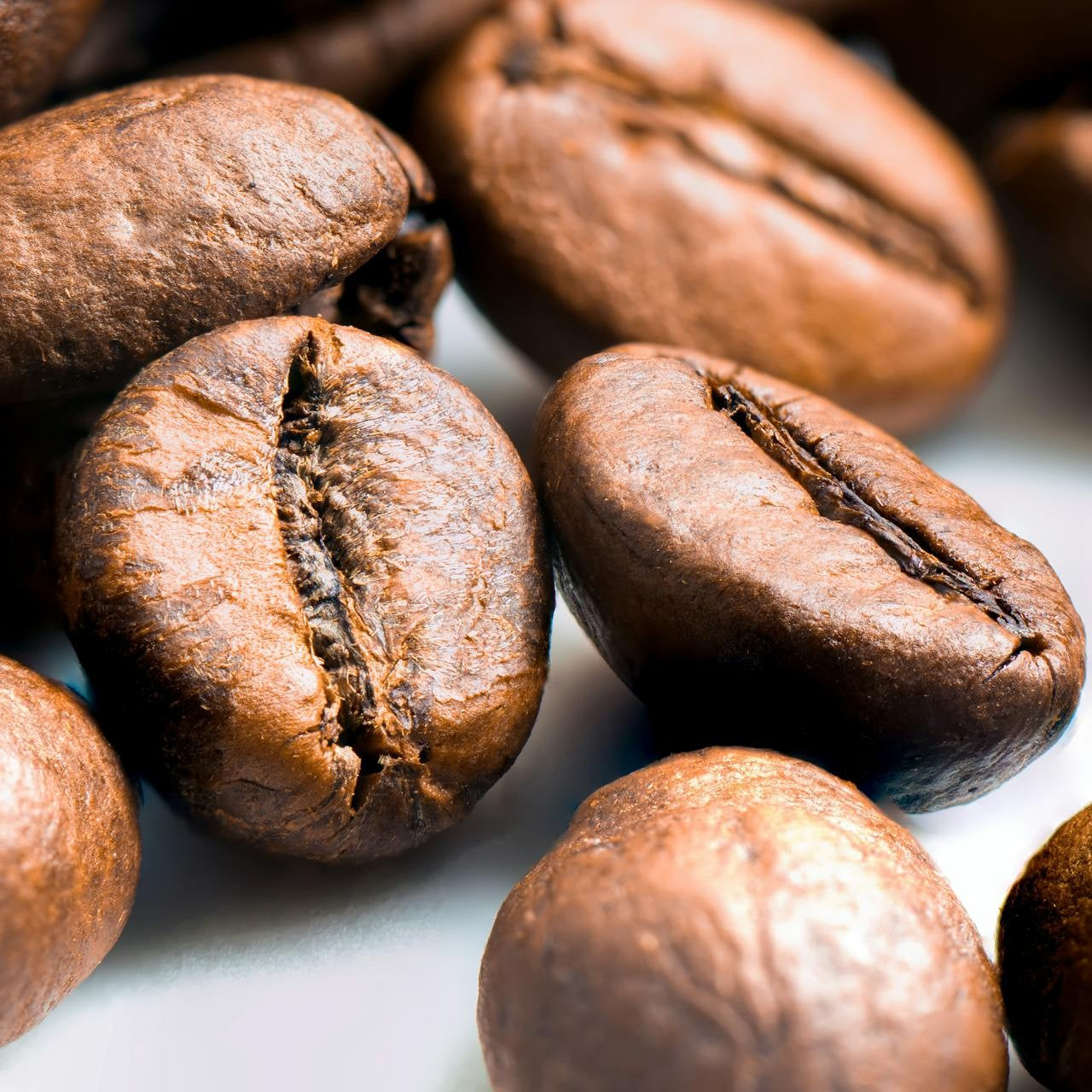 Mellemristet kaffebønner