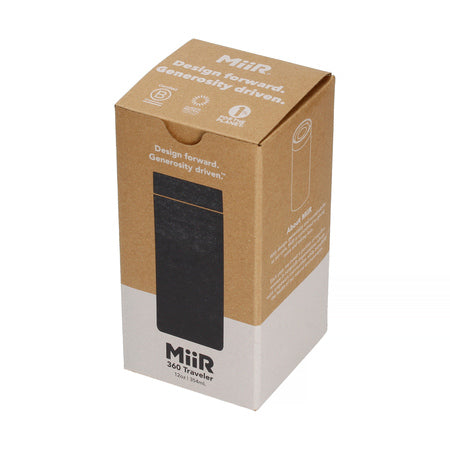 MiiR - 360 Traveler 350ml Termoflaske Sort