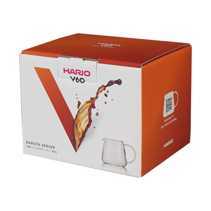 Hario V60 Barista Server Glaskande - 600 ml