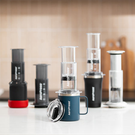 AeroPress Termokrus 350 ml Blå