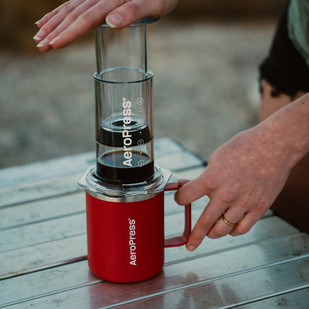 AeroPress Termokrus 350 ml Rød