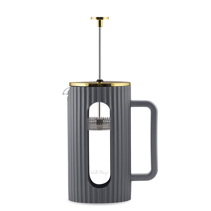 Vialli Design - Livio Stempelkande 1000ml - Grå/guld