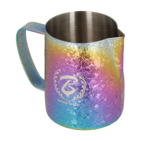 Barista Space 350ml Ice Grain Rainbow mælkekande, professionel kanne