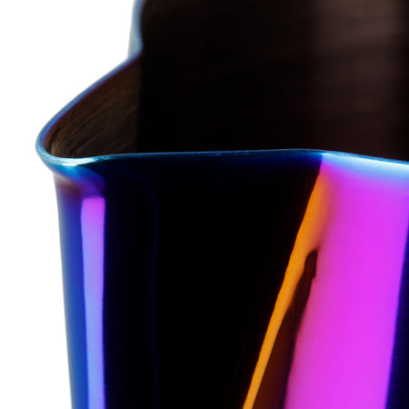 Barista Space - 350 ml Rainbow Blue Mælkekande