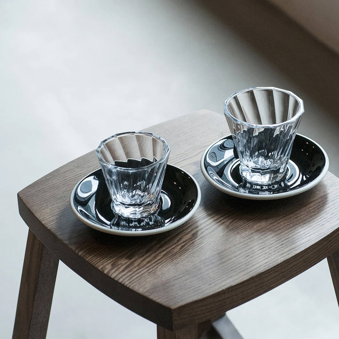 Loveramics Twisted Cortado Glas 120 ml - Kaffeglas