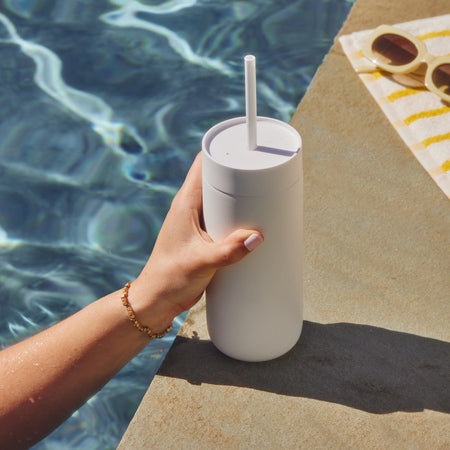 Fellow Carter Cold Tumbler 473 ml – Matte White termokrus