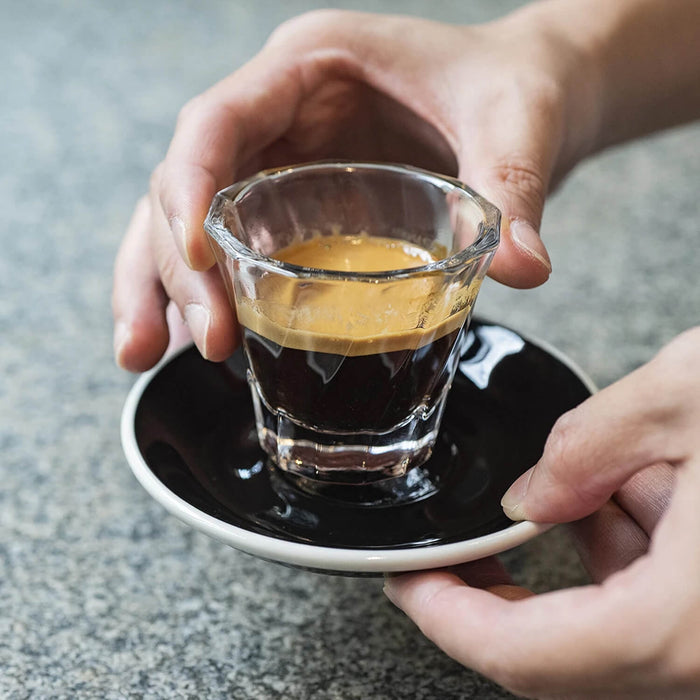 Loveramics Twisted Espresso Glas 70 ml - Kaffeglas