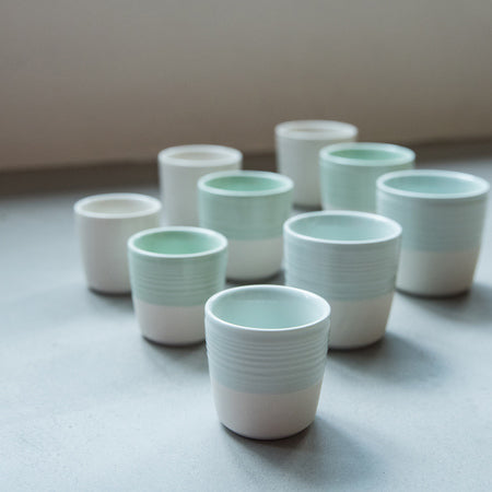 Loveramics Dale Harris Flat White Cup 150 ml – Celadon Green