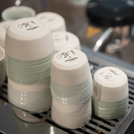Loveramics Dale Harris Flat White Cup 150 ml – Celadon Blue