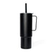 MiiR All Day Straw Cup 950 ml sort isoleret drikkekop med sugerør og håndtag