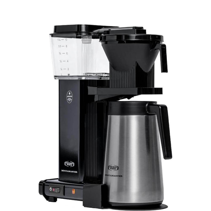 Moccamaster Kaffemaskine KBGT-741 sort med termokande
