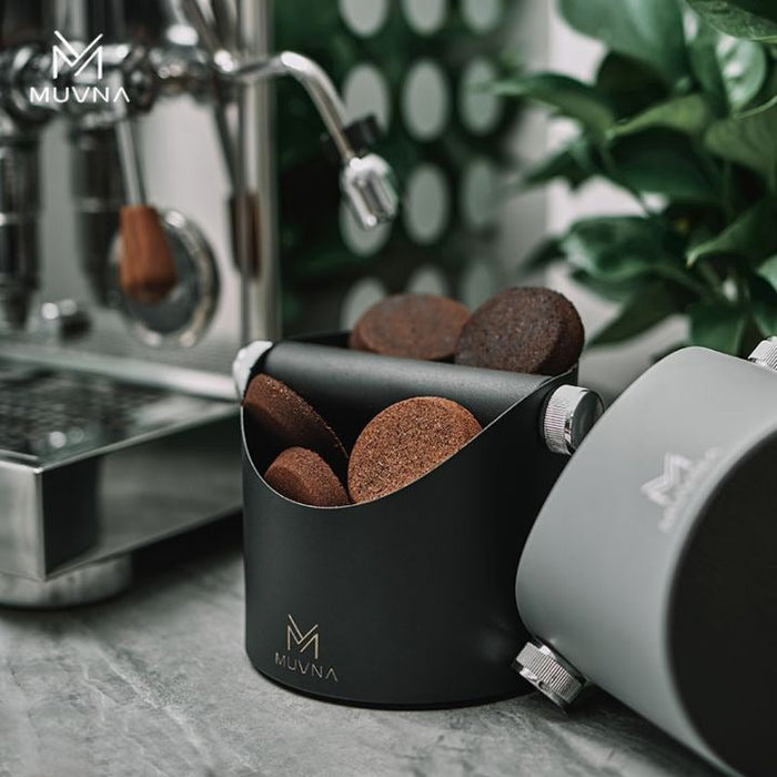 Muvna Knockbox – Rustfrit stål Grå