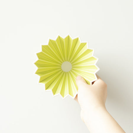 Origami Dripper M Porcelæn Green