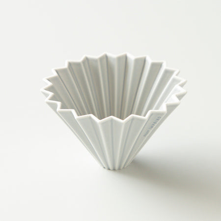 Origami Dripper M Porcelæn Matt Grey