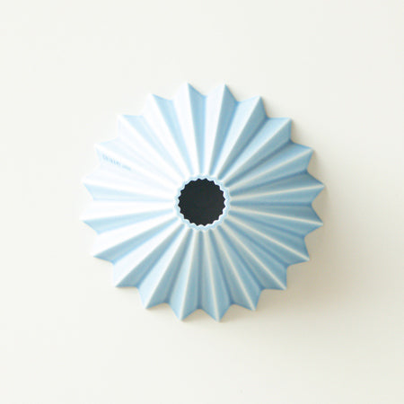 Origami Dripper S Porcelæn Matt Blue