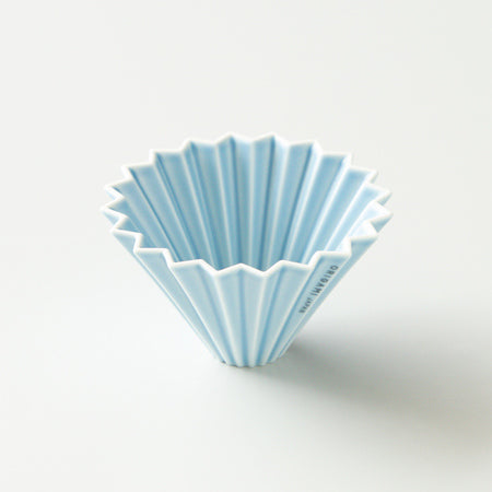 Origami Dripper S Porcelæn Matt Blue