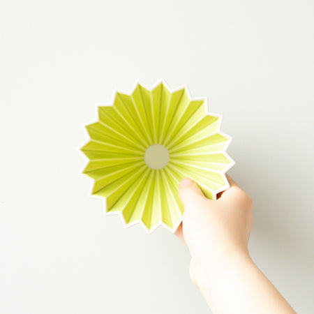 Origami Dripper S Porcelæn Green