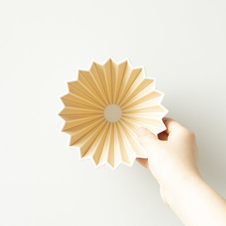Origami Dripper S Porcelæn Matt Beige