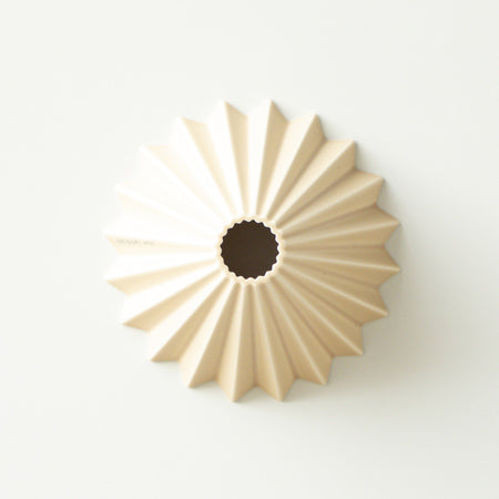 Origami Dripper S Porcelæn Matt Beige