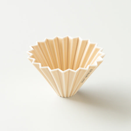 Origami Dripper S Porcelæn Matt Beige