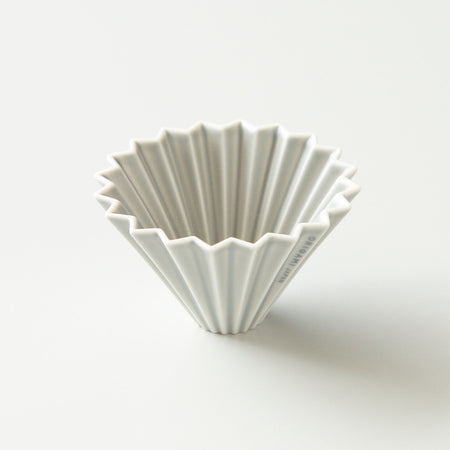 Origami Dripper S Porcelæn Matt Grey
