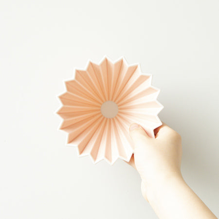 Origami Dripper S Porcelæn Matt Pink