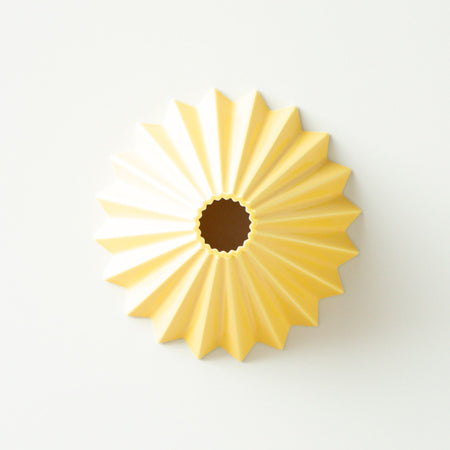 Origami Dripper S Porcelæn Yellow