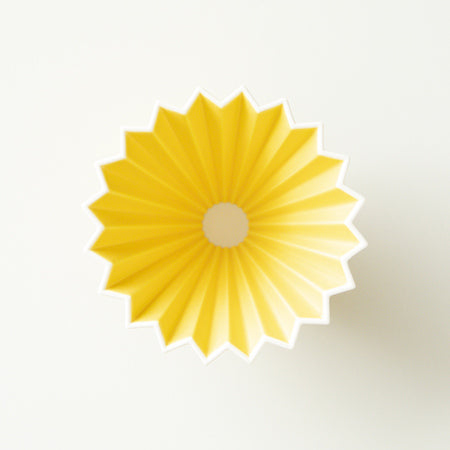Origami Dripper S Porcelæn Yellow