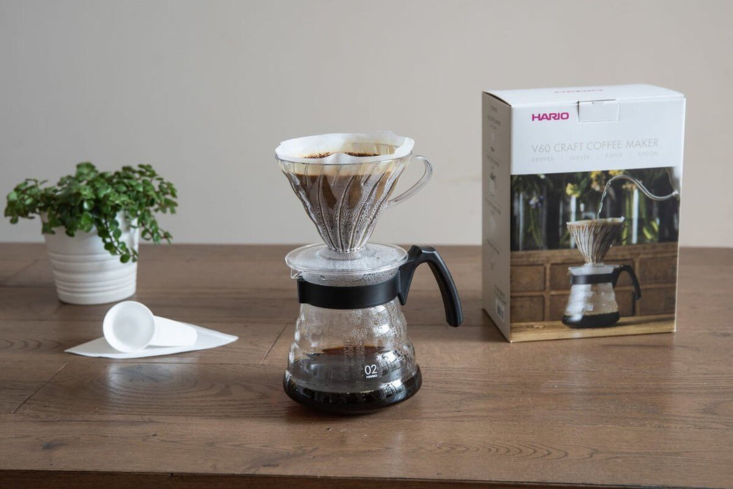 Hario V60-02 Startsæt Sort