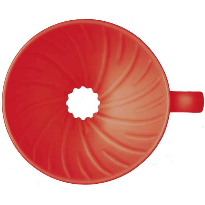 Dripper Hario V60-01 - keramik rød