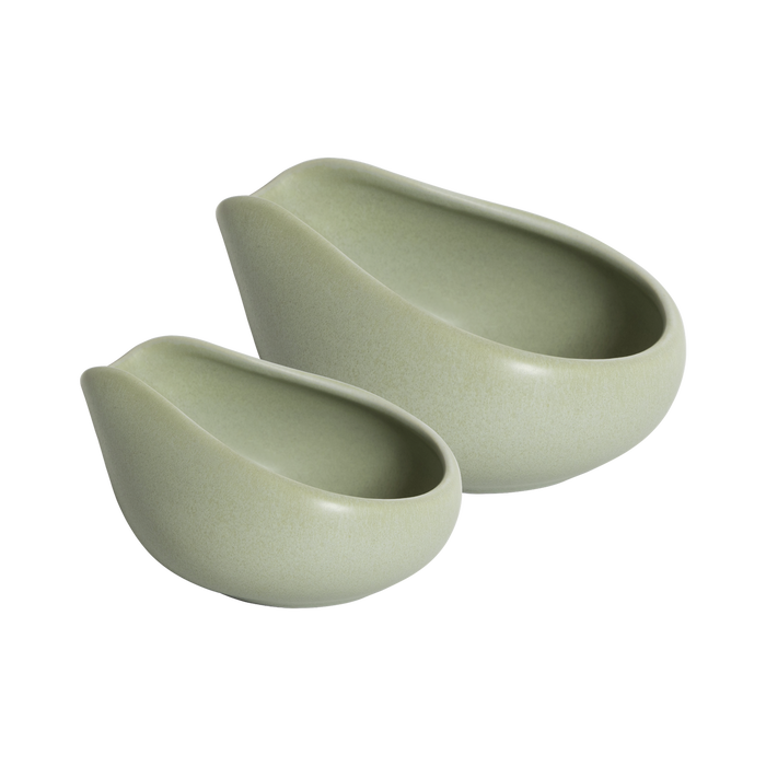 Loveramics Champion Signature dosing tray 2 sæt keramik mat lysegrøn