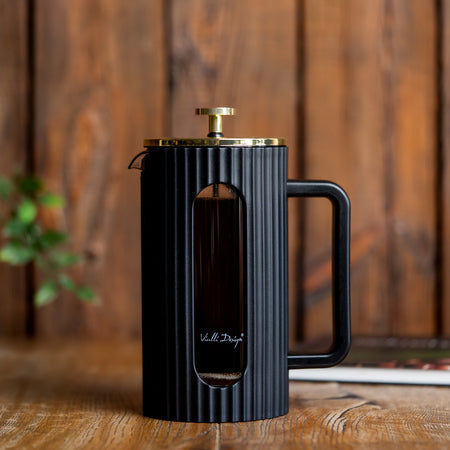 Vialli Design - Livio Stempelkande 1000ml - Sort/guld