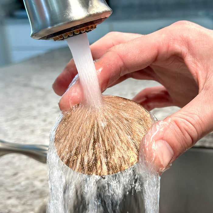 AeroPress genanvendeligt stålfilter guldtonet