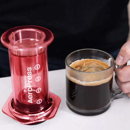 Aeropress Clear Rød Kaffebrygger