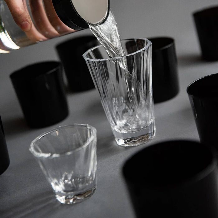 Loveramics Twisted Latte Glas 360 ml - Kaffeglas