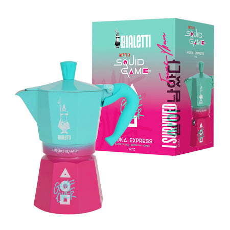 Bialetti Moka Express Squid Game 6 kopper
