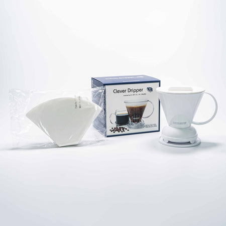 Clever Dripper L  Hvid + 100 Filtre